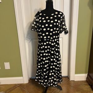 Nanette Polka Dot Dress